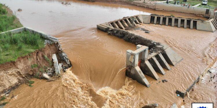 INTEMPÉRIES – Le mur de soutènement du barrage hydroagricole d’Ampahitrosy emporté par les eaux