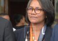 JUSTICE – Marie Michelle Sahondrarimalala arrive au parquet général pour y être entendue après deux semaines de garde à vue 