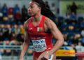 SPRINT – Claudine Nomenjanahary signe un nouveau record personnel aux Mondiaux d’athlétisme en salle de Pologne