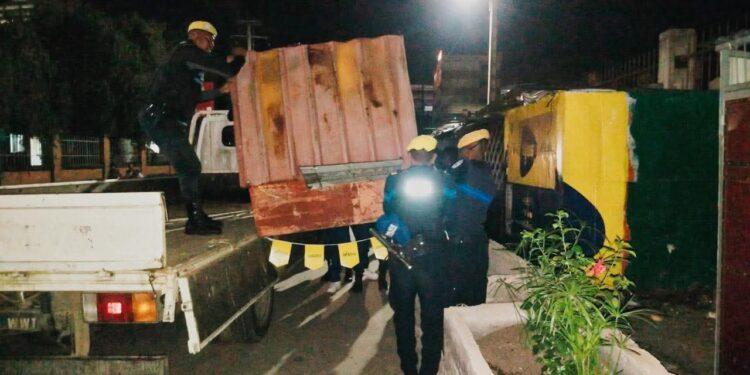 ASSAINISSEMENT – La Commune d’Antananarivo procède à l’enlèvement des kiosques illicites à Ankorondrano