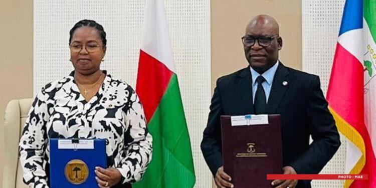 DIPLOMATIE – Quatre accords de coopération signés entre Madagascar et la Guinée Équatoriale
