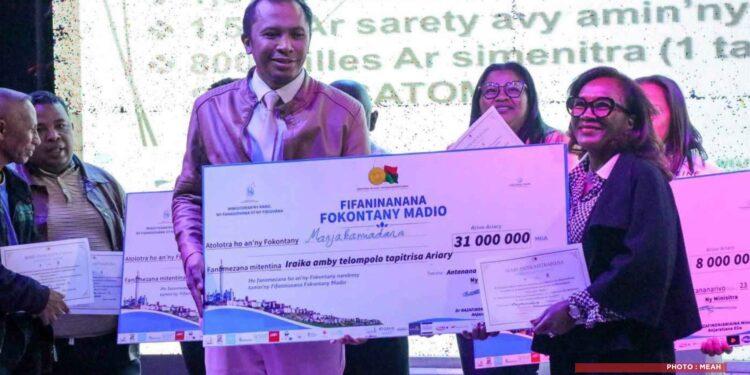 Le fokontany de Manjakamiadana reçoit le titre du fokontany le plus propre d’Antananarivo